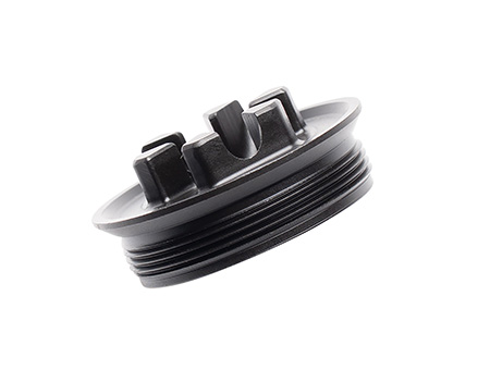 [810128163132] Dead Air RXD206 Flash Hider Front Cap  5.56mm Fits 0.53" Long Stainless Steel Black Nitride