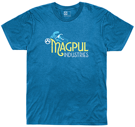 [840815133322] Magpul MAG1216-424  Hang 30 Blend Royal Heather Cotton/Polyester Short Sleeve Medium