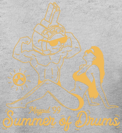 [840815137443] Magpul MAG1271-030  Summer of Dreams Blend Gray Cotton/Polyester Short Sleeve XL