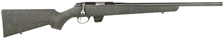 [082442993607] Tikka JRT1XRT309 T1X Roughtech 17 HMR 10+1 20" Blued Threaded Barrel, Blued Drilled  &  Tapped Receiver, Emerald Roughtech Synthetic Stock, Right Hand