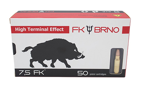 [850023353313] Italian Firearms Group TMTAMMOF5   7.5FK 95gr Hollow Point 50 Per Box/12 Case