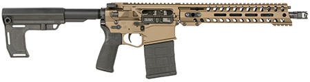 [847313016003] Patriot Ordnance Factory 1600 Revolution DI 308 Win 20+1 12.50" Bronze Cerakote
