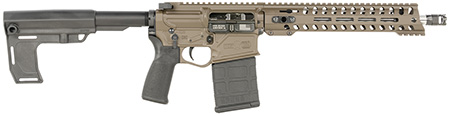 [847313017413] Patriot Ordnance Factory 1741 Rogue  308 Win 20+1 12.50" Patriot Brown Cerakote