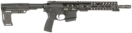 [847313021670] Patriot Ordnance Factory 2167 P15 Constable 350 Legend 10+1 10.50" M-LOK Handguard, Black Anodized Aluminum Receiver w/Picatinny Rail, Black Polymer MFT Blade Stabilizer, MFT Grip