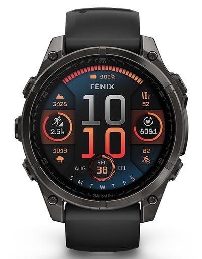 [753759338107] GAR 010-02904-20    FENIX8 47MM AMOLED SPPHR/GRY
