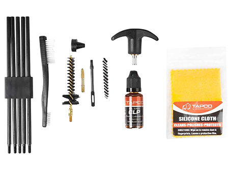[810122800781] Tapco TAP22081  Rifle Cleaning Kit 5.56/223 Black