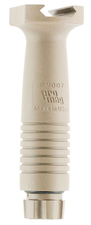 [708279013768] ProMag PM007FDE Vertical Foregrip Swiss Pattern AR-15, M16 Flat Dark Earth Polymer