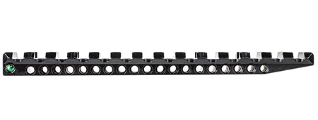 [810122800415] Tapco TAP22044  Scope Base Black Ruger 10/22 20 MOA