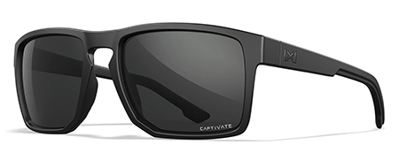 [712316091022] Wiley X AC6FND02 Founder  Gray Lens Polycarbonate Matte Black Frame