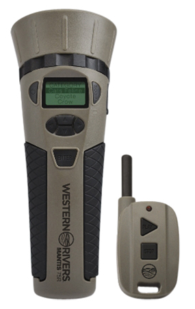 [888151008133] Western Rivers GC75 Mantis 75R Electronic Call Multiple Sounds Attracts Predators Features Remote Control Brown Polymer