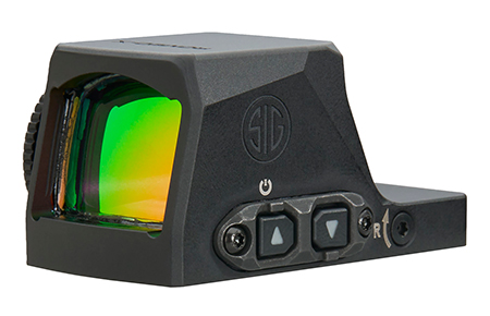 [798681703470] Sig Sauer Electro-Optics SORX1380 Romeo-X Enclosed Pro Black 1x24mm 3MOA Green Dot Reticle RX Footprint Mount