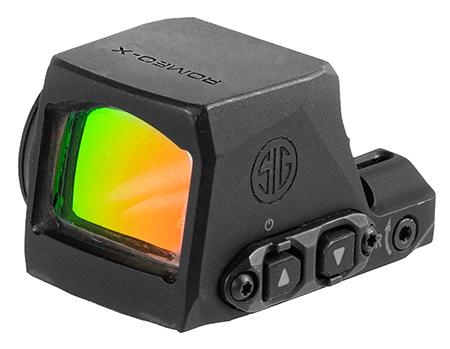 [798681703463] Sig Sauer Electro-Optics SORX1290 Romeo-X Compact Black 1x24mm 6MOA Green Dot Reticle RX Footprint Mount