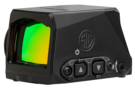 [798681732111] Sig Sauer Electro-Optics SORX1680 Romeo-X Sig-Loc Compact Black 1x24mm 3MOA Green Dot Reticle RX Footprint Mount