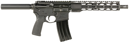 [816903027804] Radical Firearms  RPR  300 Blackout 30+1 10.50" Black Threaded Barrel, M-LOK Handguard, Black Anodized Aluminum Receiver w/Picatinny Rail, Pistol Tube