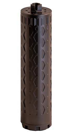 [766897410079] Boe Suppression BOE-TI-30-6 MOD1  30 Cal 1.75" Black Titanium 1.375"x24
