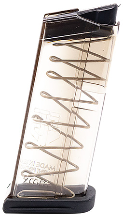 [854094005430] ETS Group GLK43 Pistol Mags  7rd 9mm Luger Compatible w/ Glock 43 Clear Polymer