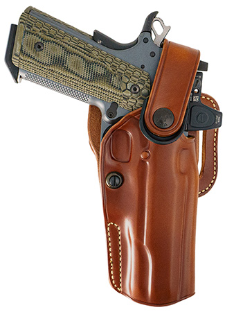 [601299032910] Galco APO212R APO Strongside/Crossdraw OWB Tan Steerhide Fits Kimber 1911 5" Right Hand