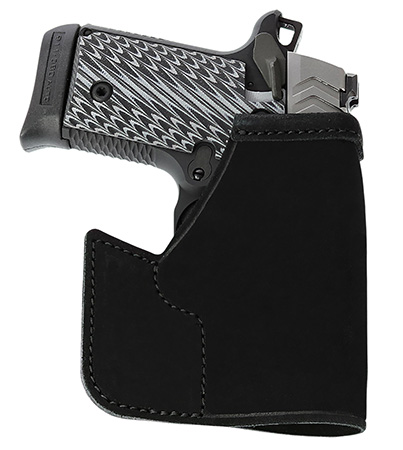 [601299079069] Galco PRO600B Pocket Protector  Black Horsehide Fits Glock 42 Ambidextrous