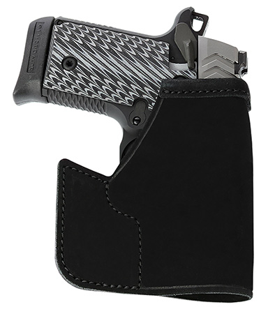 [601299034341] Galco PRO648B Pocket Protector  Black Steerhide Fits S&W Bodyguard 2.0 Ambidextrous