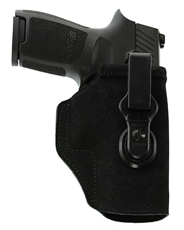 [601299033863] Galco TUC818RB Tuck-N-Go Strongside/Crossdraw IWB Black Steerhide Fits Sig Sauer P365 Fuse Ambidextrous