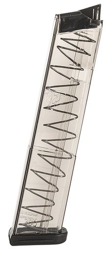 [854094005423] ETS Group GLK4212 Pistol Mags  12rd Extended 380 ACP Compatible w/ Glock 42 Clear Polymer