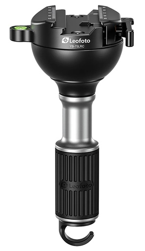 [6940828313545] Leofoto Usa YB-75LRC YB-75LRC Tripod Head Black Aluminum