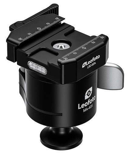 [6940828313231] Leofoto Usa MA-40X MA-40X Ball Head Black