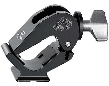 [6940828301221] Leofoto Usa BC-02 BC-02 Binocular Adapter Dovetail Mount Black
