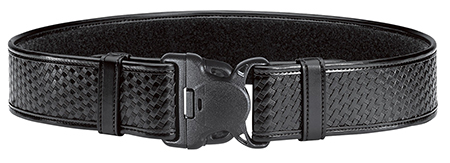 [013527221230] Bianchi 22123  Duty Belt Black Small Belt Size 28-34" 2.25" Wide