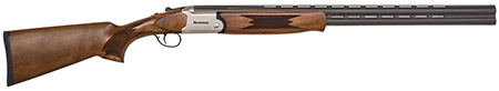 [015813754903] Mossberg 75490 Gold Reserve  16 Gauge Break Open 3" 2rd 30" Matte Blued Vent Rib Barrel, Polished Silver w/Gold Inlay Receiver, Fixed Satin Black Walnut Stock, 5 Standard Chokes