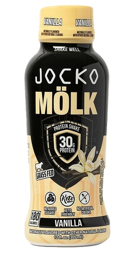 [810076299983] Jocko Fuel 29091 Vanilla Protein Shake 12oz 12Pack
