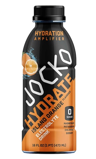 [810076297606] Jocko Fuel 29760 Island Orange Hydrate Drink 16oz 12Pack