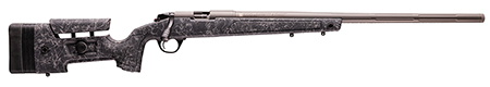 [043125050208] CVA PR5020N Endura LRH 45 Cal 26" Tungsten Cerakote Fluted Threaded Barrel, Drilled  &  Tapped Stainless Steel Receiver, Fixed Black w/Tungsten Webbing Synthetic Stock