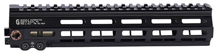 [810081130073] Geissele Automatics 051657B Super Modular Rail MK8 Black Aluminum 10.50" Long