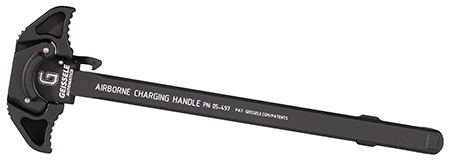 [817953022221] Geissele Automatics 05497B Airborne Charging Handle Black Aluminum Ambidextrous Hand