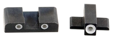 [644406901358] AmeriGlo SG161 Classic Tritium Sight Set for Sig Sauer  Green Tritium White Outline Front Sight-Green Tritium White Outline Rear Sight