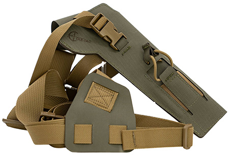 [709750015554] Cole-tac VW204 Varmint Wrangler Pistol Holder Chest Ranger Green Left Hand