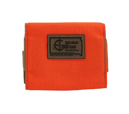[709750009430] Cole-tac HW1009 Hunter Ammo Wallet Burnt Orange Cordura Capacity 10rd