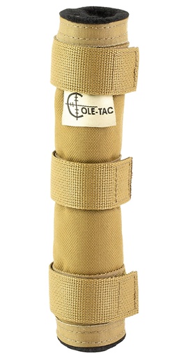 [638362939838] Cole-tac MP202 Metal Python Suppressor Cover Fits 7.50" Long Coyote Brown