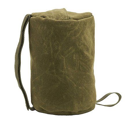 [709750010337] Cole-tac WB3002 Woobie Bag Waxed Rifle Prefilled Green Rear Bag 0.74 lbs
