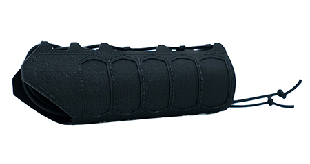 [709750015202] Cole-tac HG101 SD Handguard Wrap No Slots Black Squadron 6.5" Long