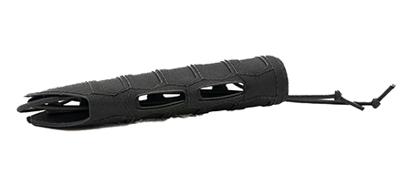 [709750015356] Cole-tac HG201 SD Handguard Wrap W/ Slots Black Squadron 6.5" Long
