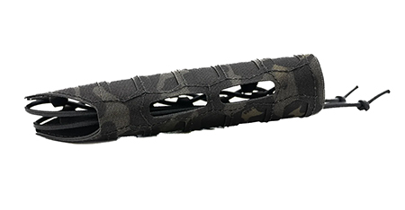 [709750015394] Cole-tac HG206 SD Handguard Wrap W/ Slots Multi-Cam Black Squadron 6.5" Long