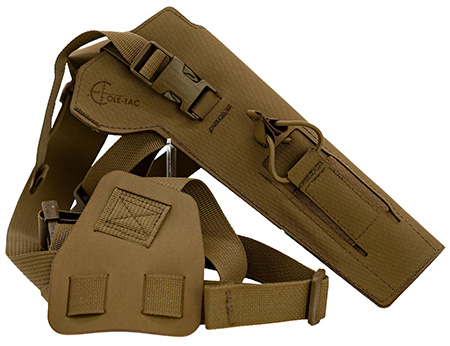 [709750015431] Cole-tac VW102 Varmint Wrangler Pistol Holder Coyote Brown Right Hand