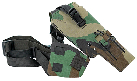 [709750015769] Cole-tac VW216 Varmint Wrangler Pistol Holder M81 Woodland Left Hand