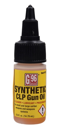 [616774107007] G96 1070 Gun Oil  Cleans, Lubricates, Prevents Rust  &  Corrosion 0.50 oz Squeeze Tube