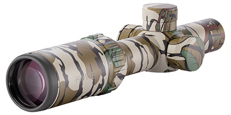 [5054492142033] Hawke Sport Optics 14203 Vantage IR Riflescope Mossy Oak Camo 1-4x20mm 1" Tube Illuminated Red/Green Turkey DOT IR Reticle