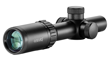 [5054492142057] Hawke Sport Optics 14205 Vantage IR Riflescope Black 1-4x20mm 1" Tube Illuminated Red/Green Turkey DOT IR Reticle