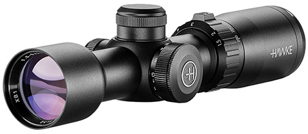 [5054492122219] Hawke Sport Optics 12221 XB1 Riflescope Black 1.5-5x32mm 1" Tube Illuminated Red/Green XB1 SR Reticle