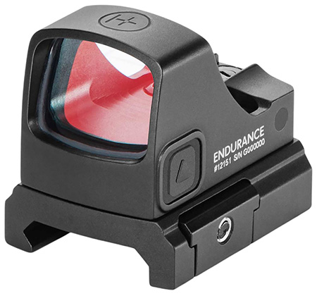 [5054492121519] Hawke Sport Optics 12151 Endurance Reflex Sight  Black 1x21mm 3 MOA Dot/Circle Dot Reticle Weaver Rail/RMSc Footprint Mount
